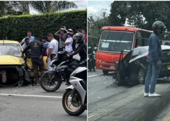 Fuerte accidente en El Campestre deja varios heridos y afecta la movilidad en Ibagué