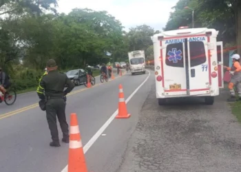 Accidente en la vía Ibagué-Alvarado deja dos heridos y genera paso restringido