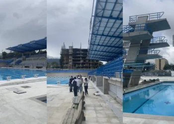 Piscinas olímpicas de la 42 en Ibagué alcanzan 99.9 % de avance tras casi una década de retrasos