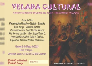 Tolima celebra la cultura: velada artística reúne teatro, música y arte en el centro asociativo de Ibagué