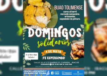 Domingos Solidarios vuelve a IbaguĆ© con gastronomĆa, arte y economĆa popular