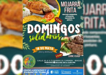 Domingos Solidarios regresan con sabor, arte y economía popular este 18 de mayo en Ibagué