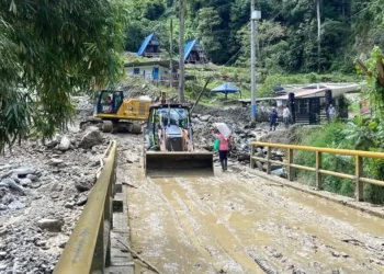 Emergencia en el Cañón del Combeima: intensas lluvias afectan a Villa Restrepo y Toche