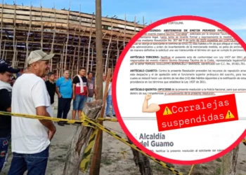 Corralejas suspendidas en El Guamo y canceladas en El Espinal por falta de permisos y fallas tƩcnicas