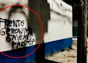 En el sur de Ibagué hay temor por grafiti alusivo a las disidencia de las FARC