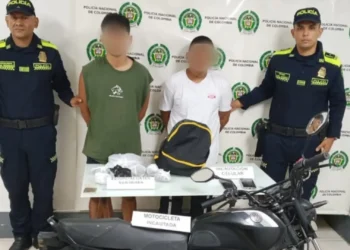 Cae pareja con 600 g de marihuana en operativo sorpresa de la Policía en Ibagué