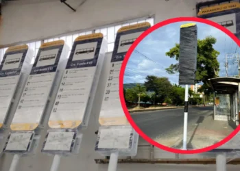 SETP de Ibagué por fin está instalando los paraderos tipo banderín