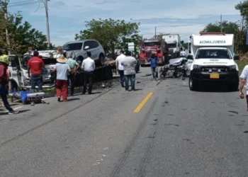 Accidente en la vía Ibagué–Alvarado deja dos heridos y congestión vehicular