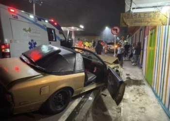 Murillo: conductor ebrio causó choque en vía principal