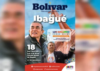 Bolívar y Pérez Casas llegan al Tolima para diálogo sobre el Gobierno del Cambio