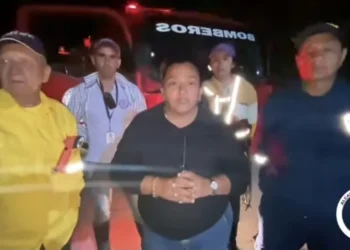 Incendio forestal preocupa a la comunidad rural de Dolores