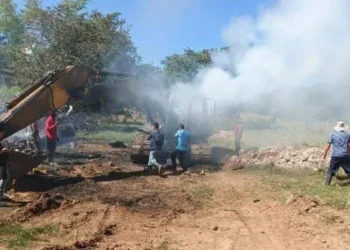 Tensión en Mesa de Pole por operativo contra minería ilegal