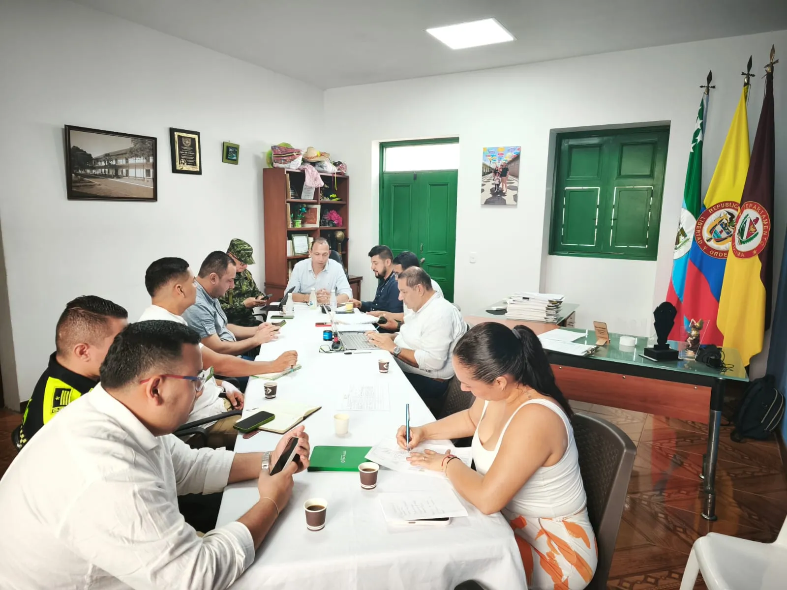 Ejército refuerza seguridad en Ambalema ante posibles amenazas