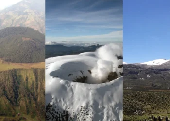 Monitoreo constante a los volcanes del Tolima: Machín, Ruiz y Santa Isabel mantienen actividad interna