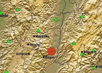 Temblor de magnitud 3,1 sacude Alvarado, Tolima