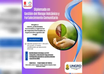 UT y UNGRD lanzan Diplomado en Gestión del Riesgo Volcánico