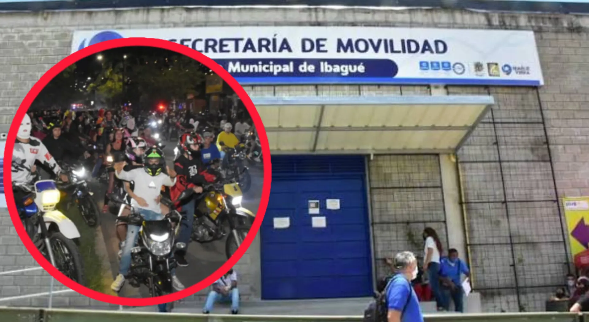 Movilidad de Ibagué advierte que caravana motera de Halloween no tiene permiso oficial