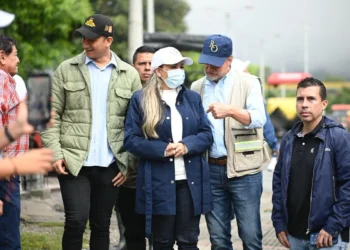 Aranda supervisa obras clave de recuperación vial en la Pedro Tafur de Ibagué