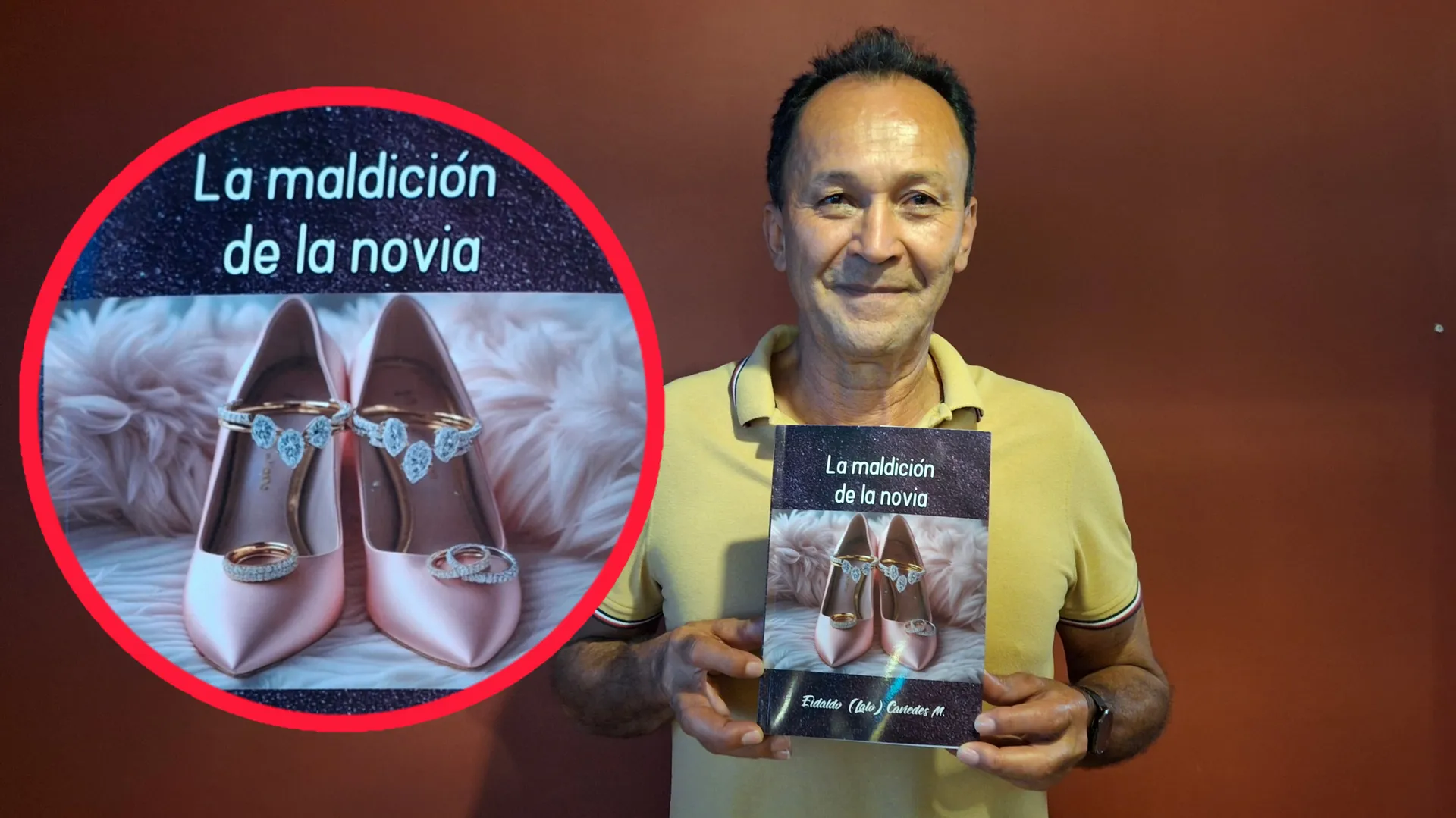 El escritor presentó La Maldición de la Novia en la Feria del Libro del Tolima 2025