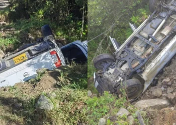 Accidente en la vía San Antonio–Playarrica genera alerta en la comunidad