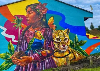 Artista ibaguereño compite por el mejor mural del mundo en 2025