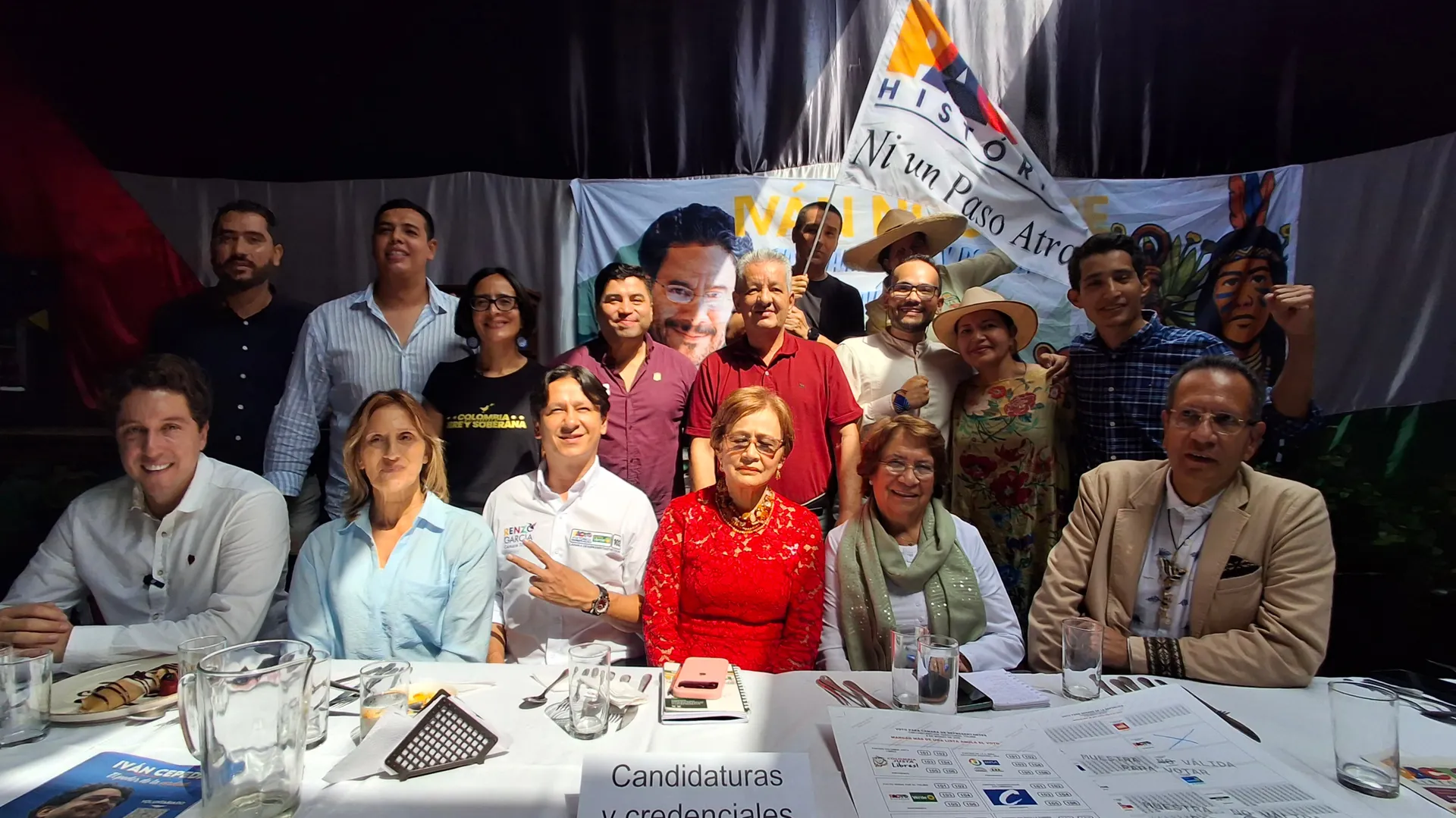 Pacto Histórico Tolima lanzó la consigna, tres veces Pacto con Ivan Cepeda Castro