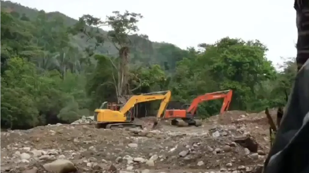 Minería ilegal pierde millonario negocio en el sur del Tolima