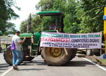 Arroceros del Tolima confirman su participación en el paro nacional del 2 de marzo