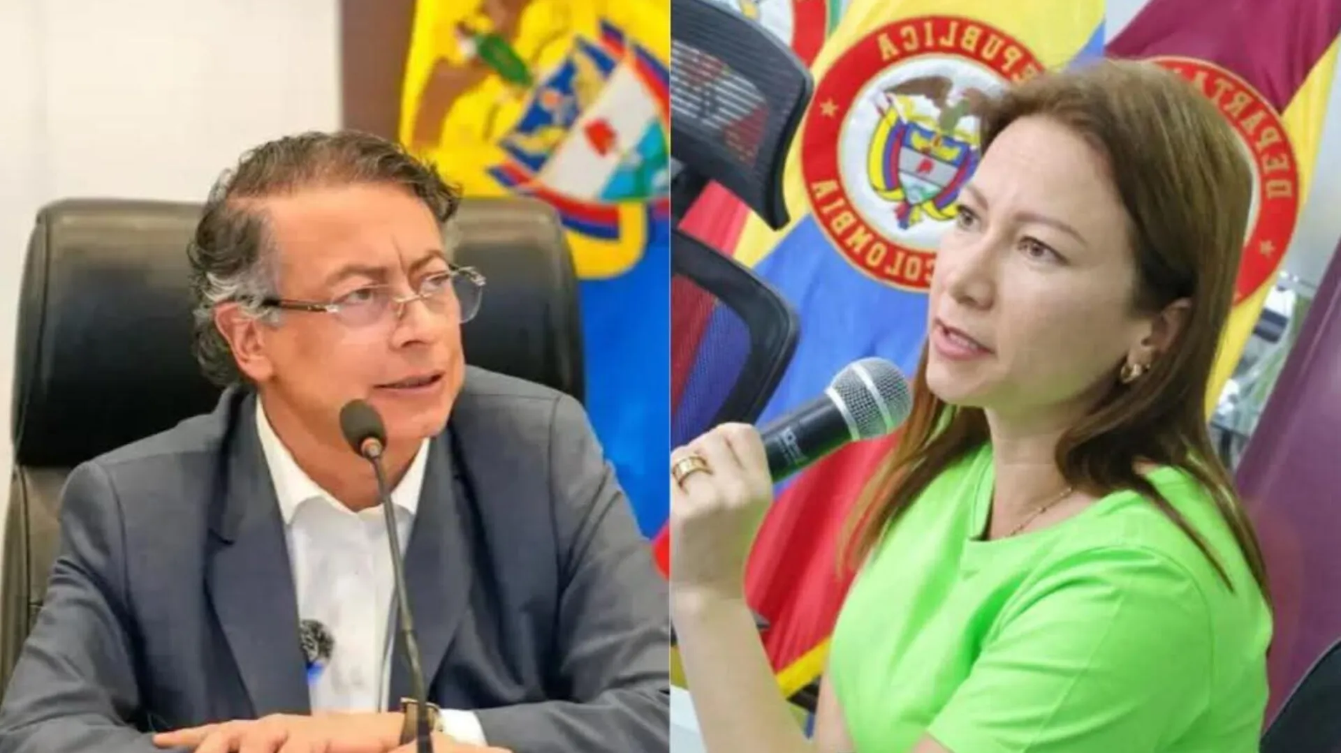 Petro responde con dureza a secretaria del Tolima por críticas ambientales