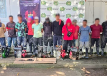 Golpe a la minería ilegal en Coyaima: 12 capturados