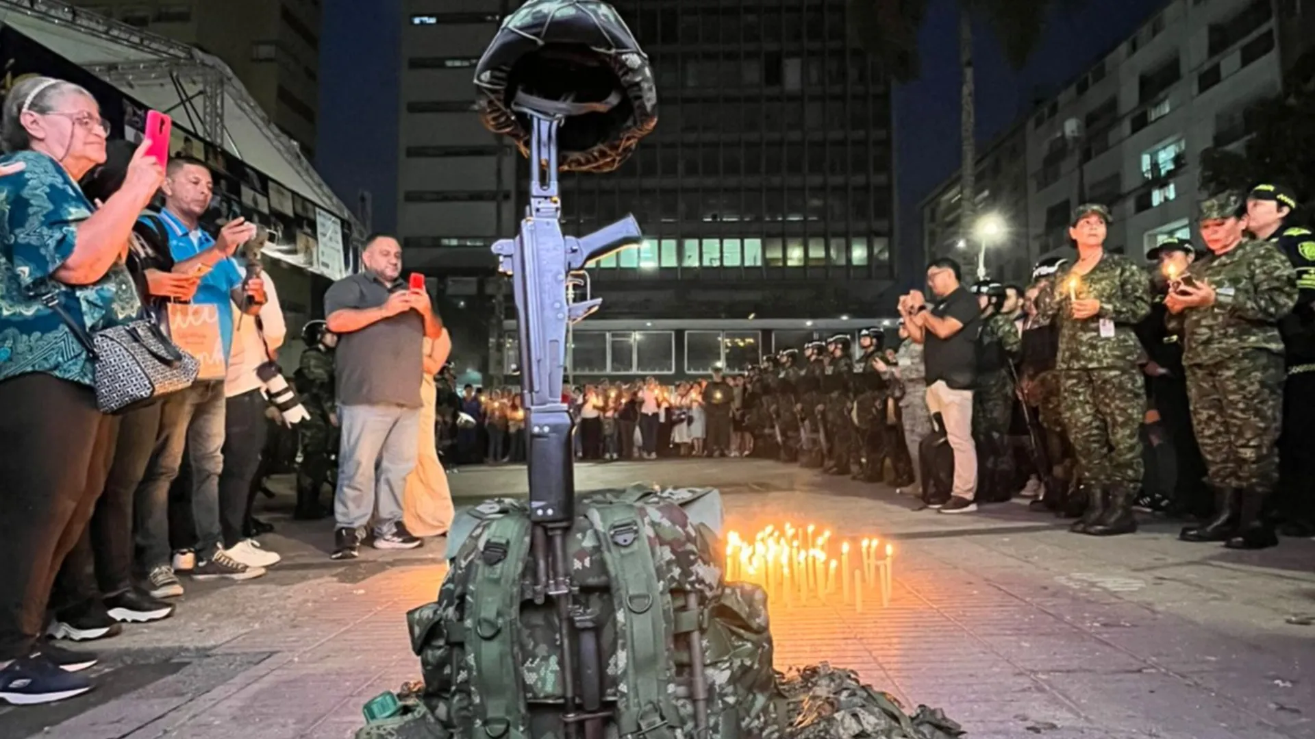 Tolima rindió homenaje a los héroes caídos en la tragedia aérea del Putumayo