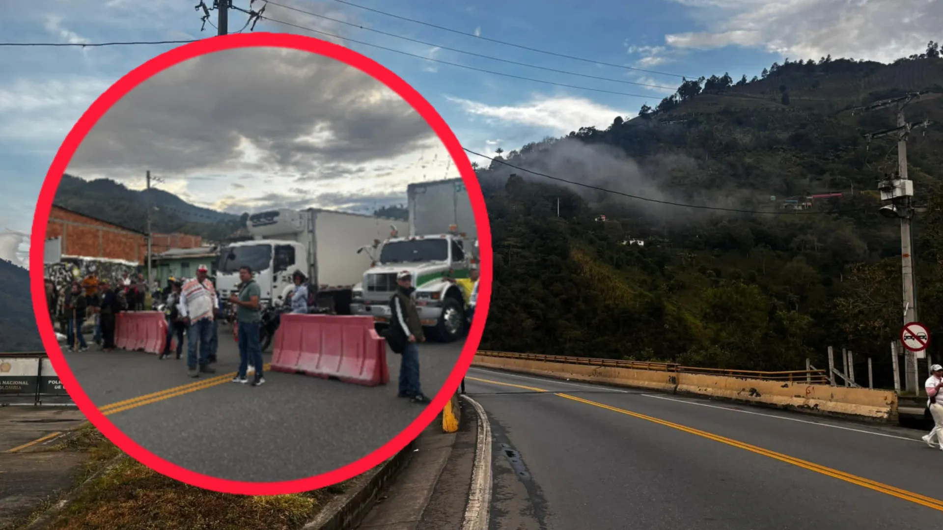 Campesinos protestan en Cajamarca por presuntos incumplimientos