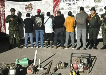 Desmantelan socavón de oro en Casabianca: Seis capturados por minería criminal