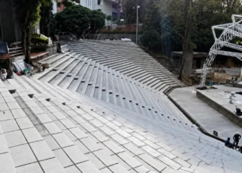 Parque Centenario sigue en obras entre avances y retrasos