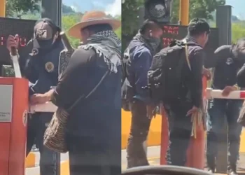 Machetes, bloqueos y furia contra peajes en el Eje Cafetero