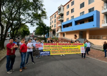 Estalló protesta de propietarios del proyecto Lotus de Ibagué
