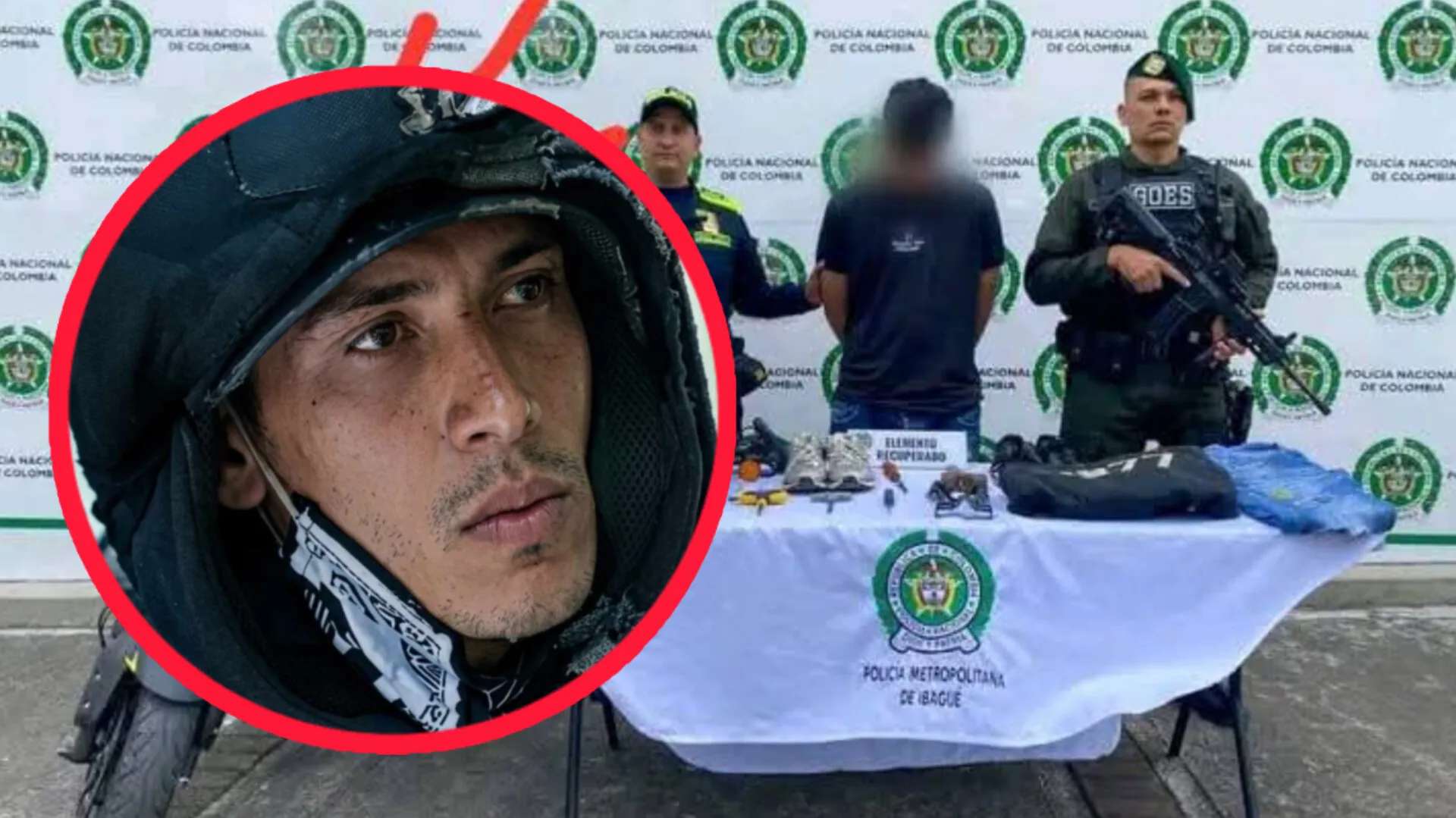 Capturaron a alias “Junior” en operativo contra el hurto de motocicletas en Ibagué