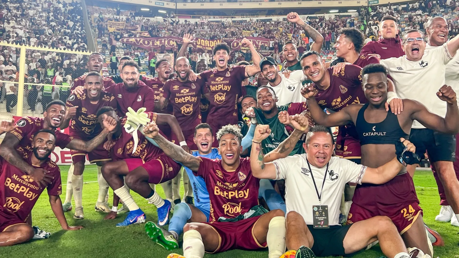 Deportes Tolima selló su paso a octavos de Libertadores y cerró un semestre histórico