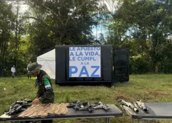 99 guerrilleros entregan sus armas y le dan oxĆgeno a la paz total de Petro