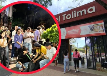 Estudiantes de la UT se movilizaron en respaldo a Iván Cepeda en Ibagué