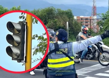 Robo de cableado deja sin semáforos un tramo de la avenida Mirolindo
