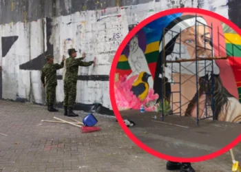 La glorieta de la calle 80 renace con un mural que exalta la identidad del Tolima