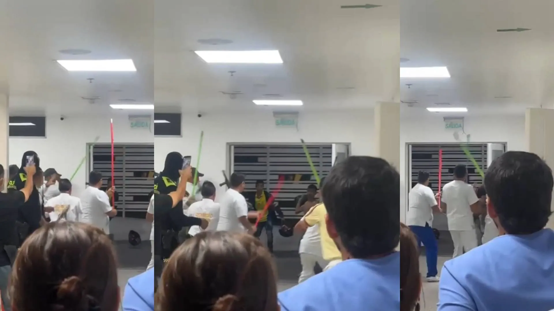 Hospital Federico Lleras, bajo ataque: irrupción violenta deja ocho funcionarios lesionados