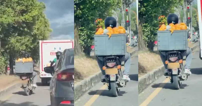 Video genera alerta por presunto transporte irregular de pollo en Ibagué
