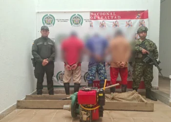 Golpe a la minería ilegal en el sur del Tolima deja siete capturados