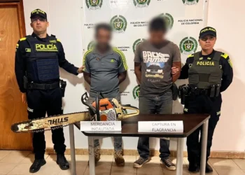 Capturan a dos hombres señalados de provocar un incendio en Dolores, Tolima