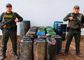 Incautan 340 galones de ACPM durante operativo en Chaparral