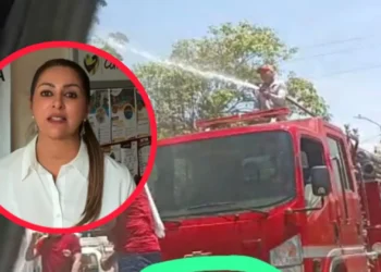 ¡Tolima arde y Ortega celebra! Polémica por carro de bomberos usado en fiestas