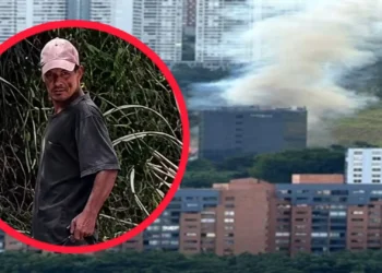 A prisión, señalado de provocar incendio en Las Palmas, Medellín
