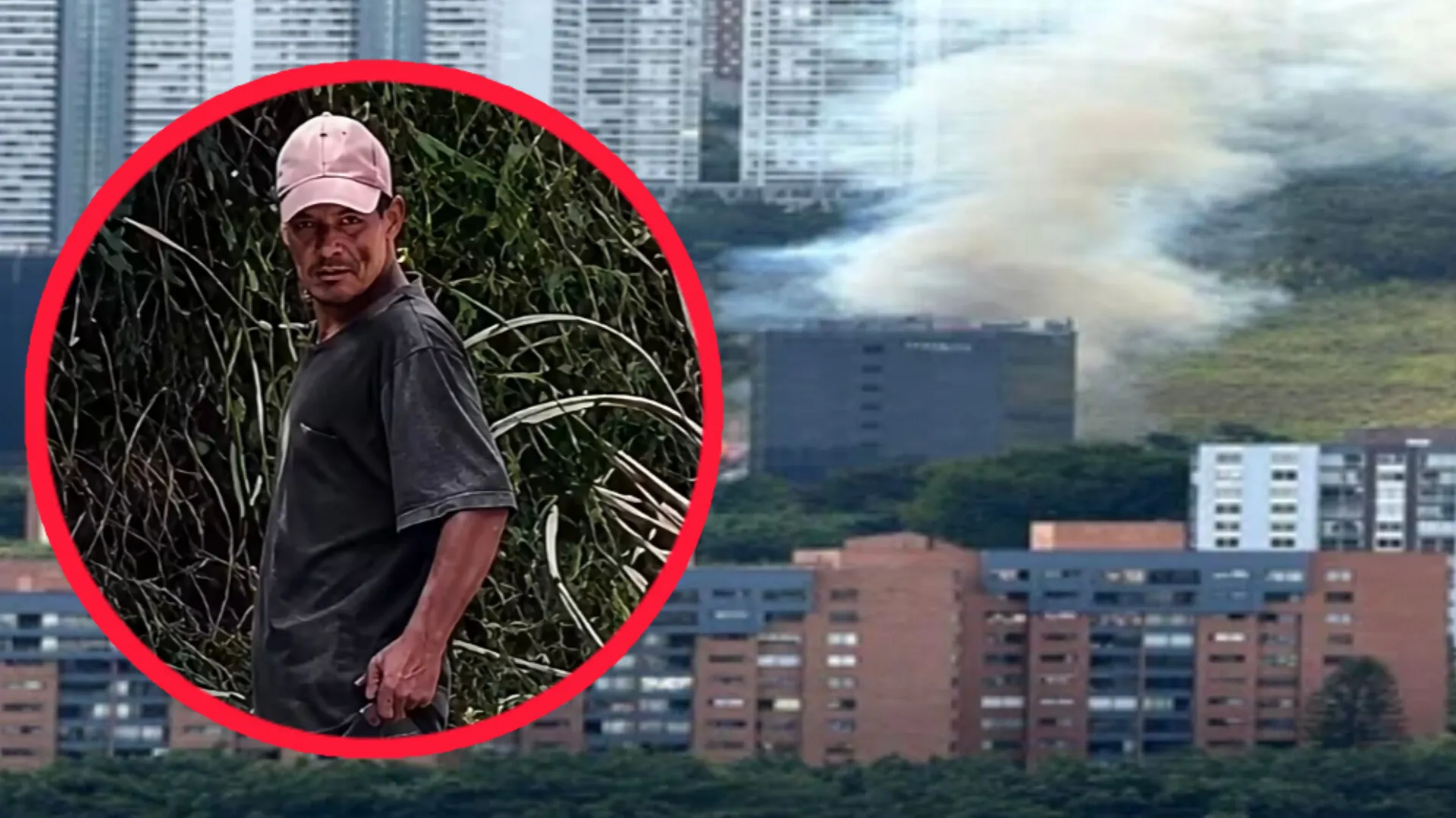 A prisión, señalado de provocar incendio en Las Palmas, Medellín